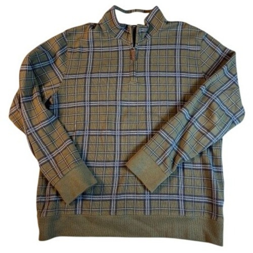 Land's End Men's‎ Pullover Green Size Medium 38-40 Green